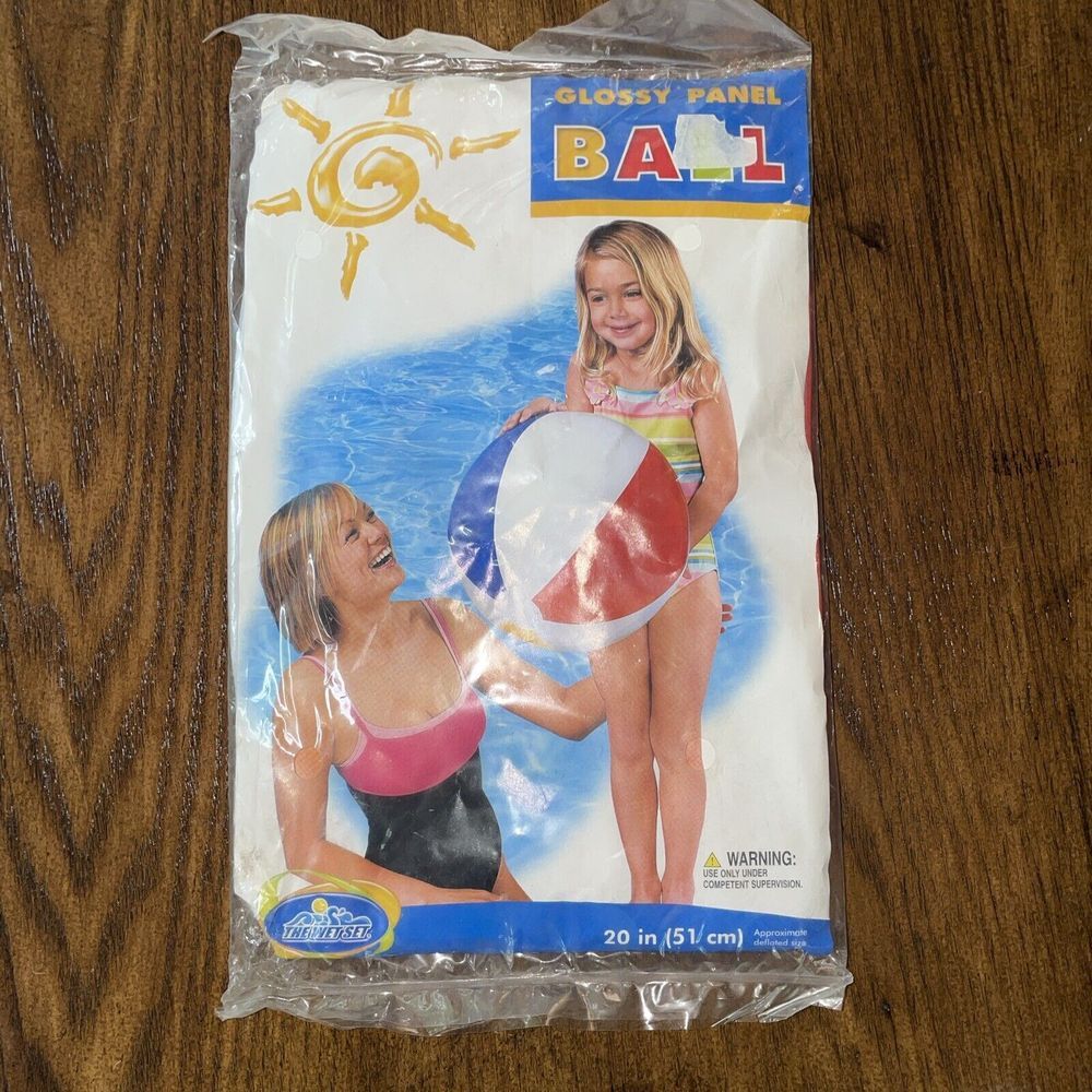 Intex Glossy‎ Panel Beach Ball 20 Inches 51 cm Age 3+ New